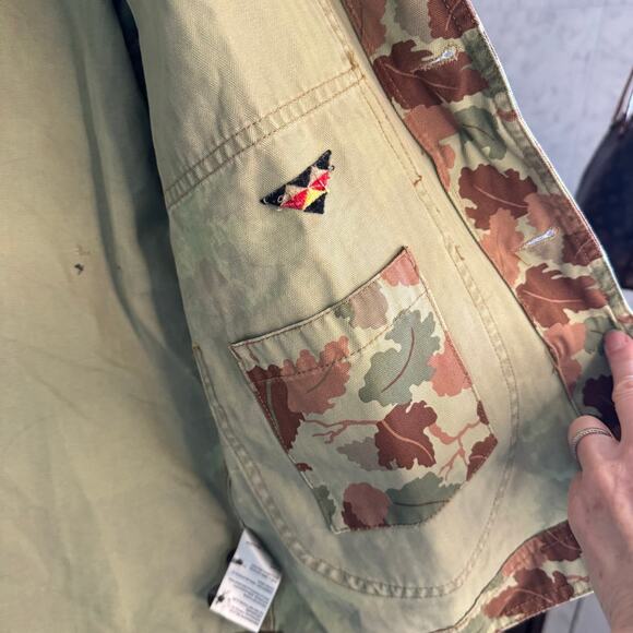 Koto Leaf print camo jacket - Picture 3 of 7